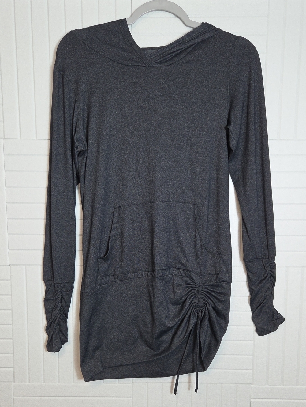 Beyond Yoga Dark Gray Lightweight Hoodie Size S